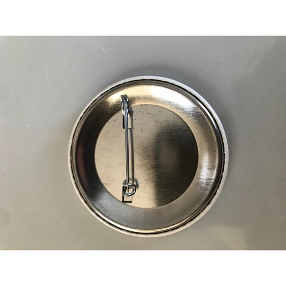 Vintage valentines heart loveable squeezable huggable Pin Button Pinback - Picture 3 of 3